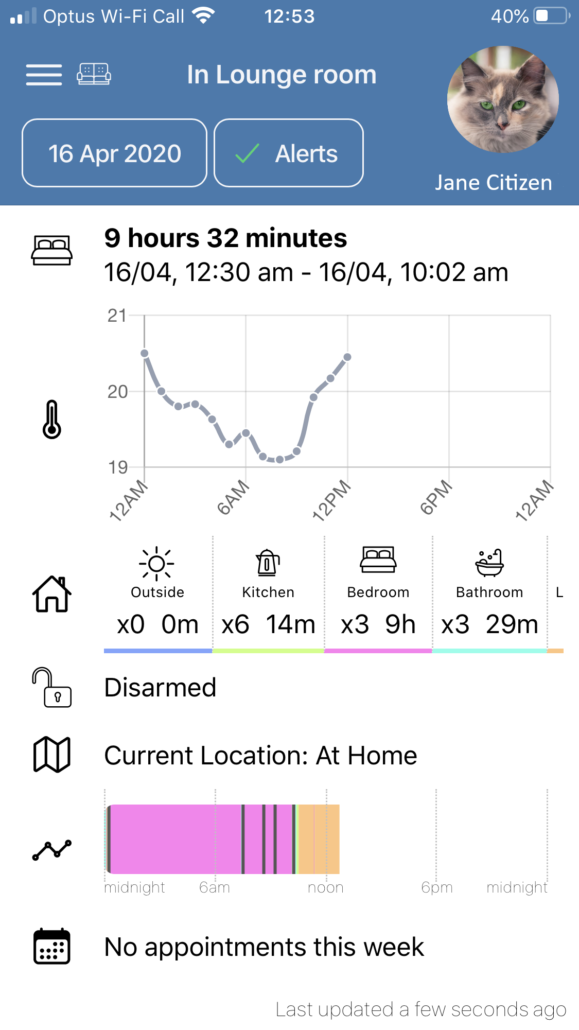 The HalleyAssist family app